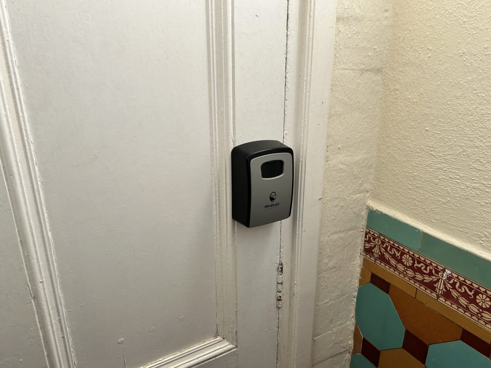 Key Safe in Porch