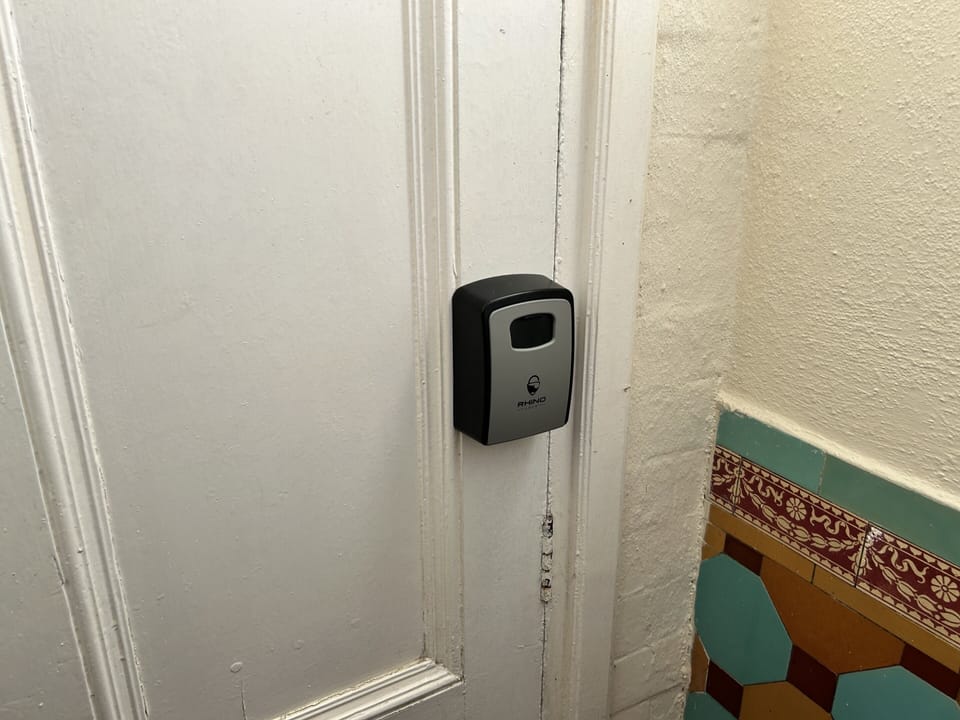 Key Safe in Porch