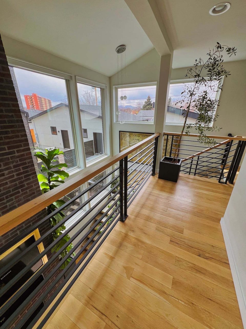 Walkway leading to 3rd floor Master bedroom