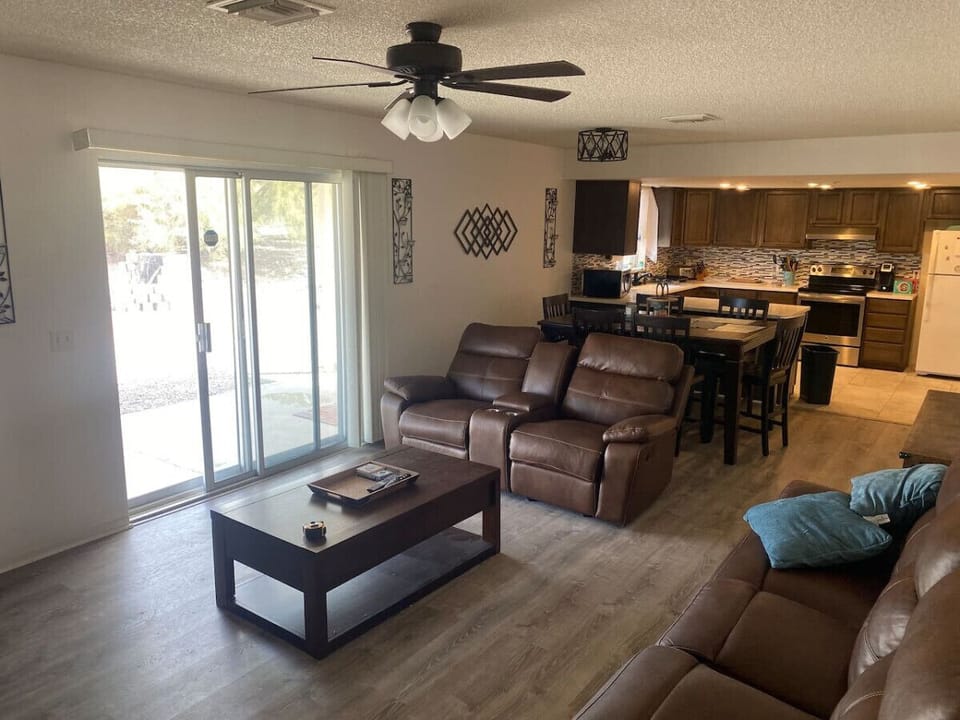 View of living room/kitchen (1).