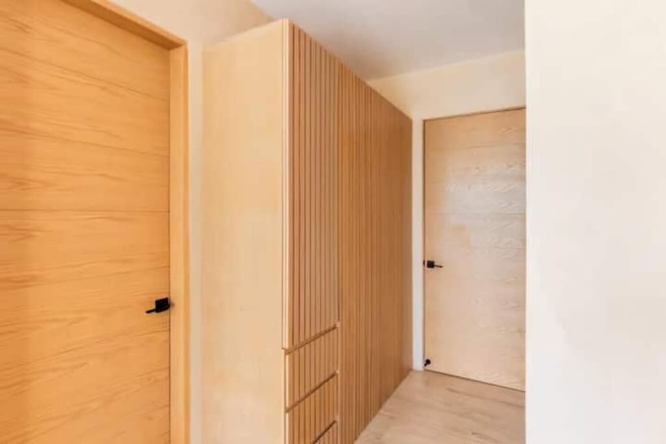 Plenty of closet space in each bedroom.

