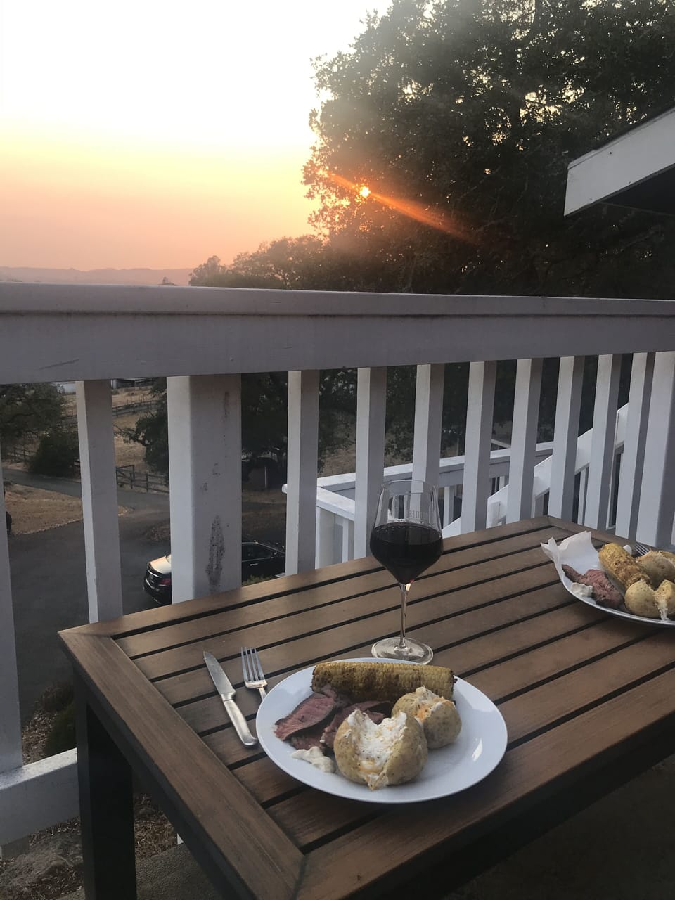 Outdoor dining