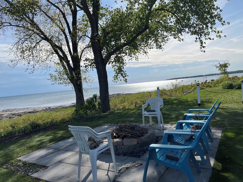 Gorgeous view at the fire pit area 😍