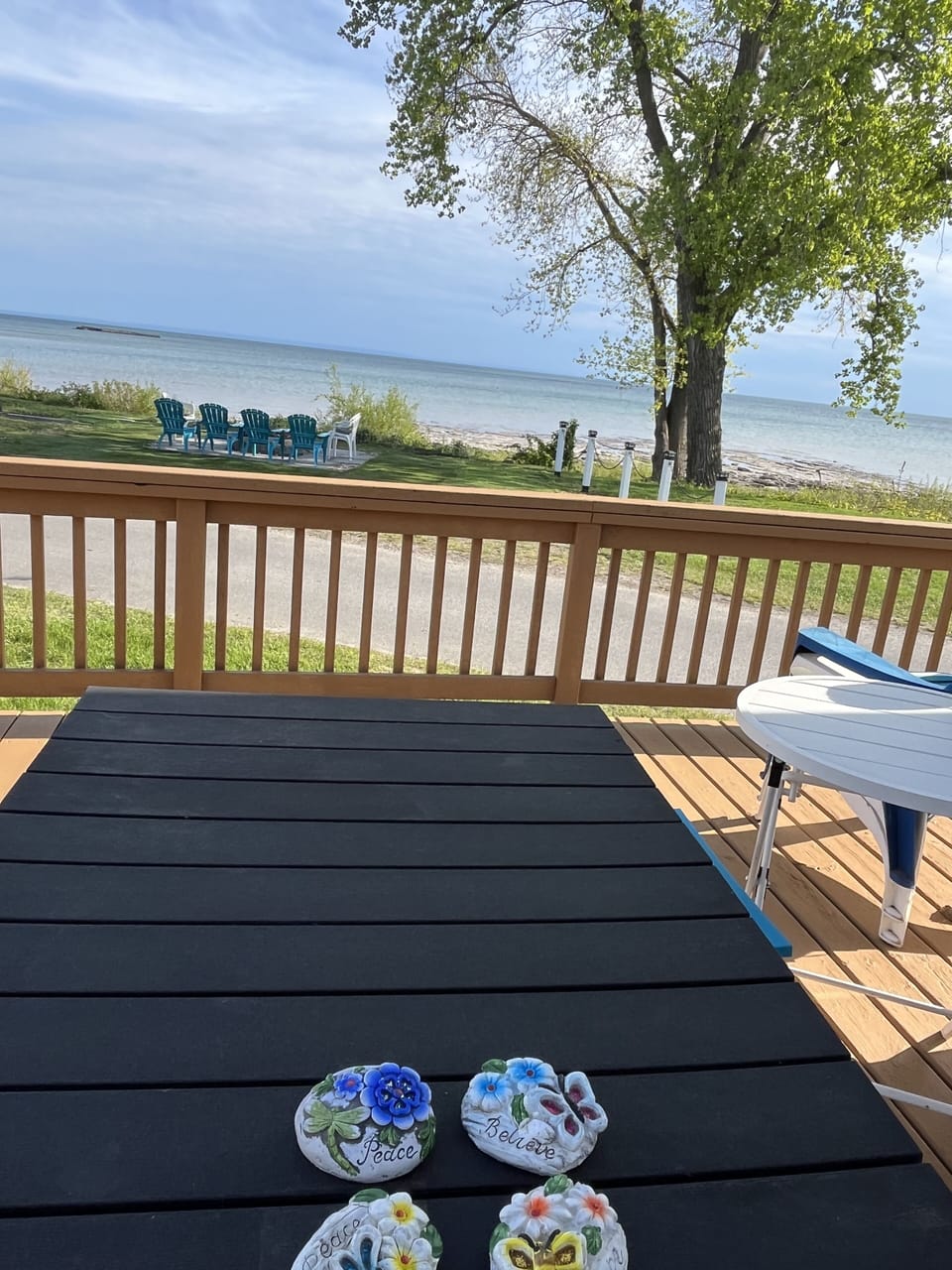 View from the deck🤩