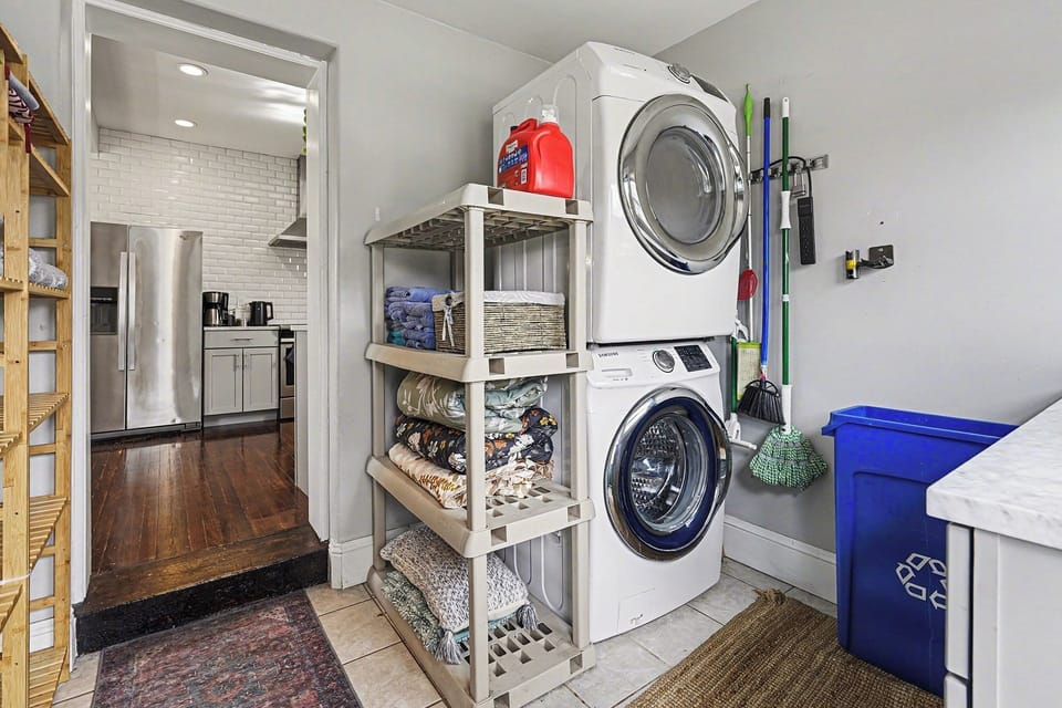 Main Floor:  Laundry