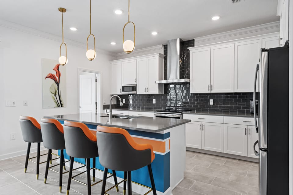 Fully equipped kitchen