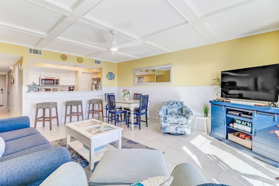 Plenty of room to sharing a meal, play games or sit around reading a book