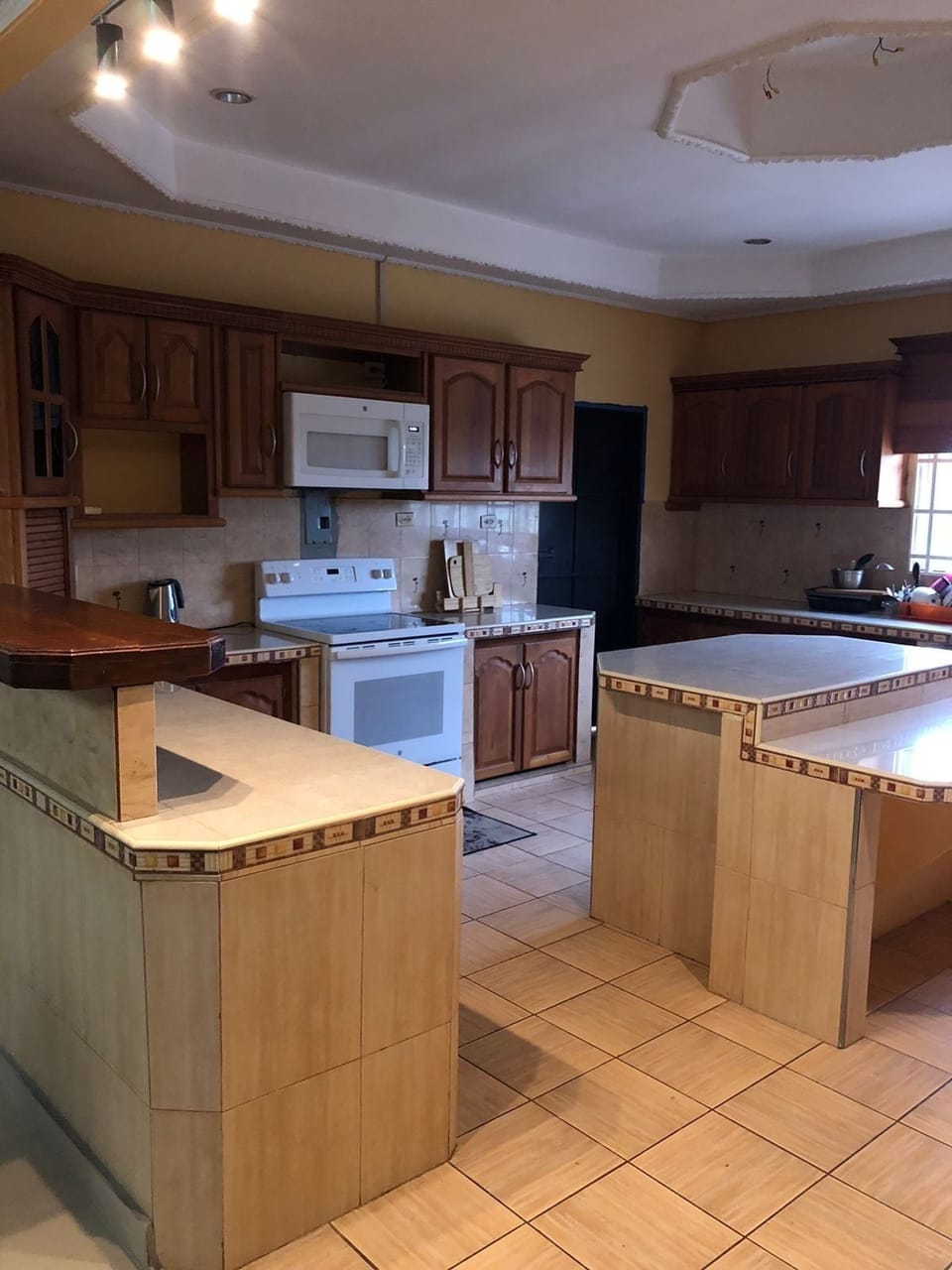 Upstairs kitchen