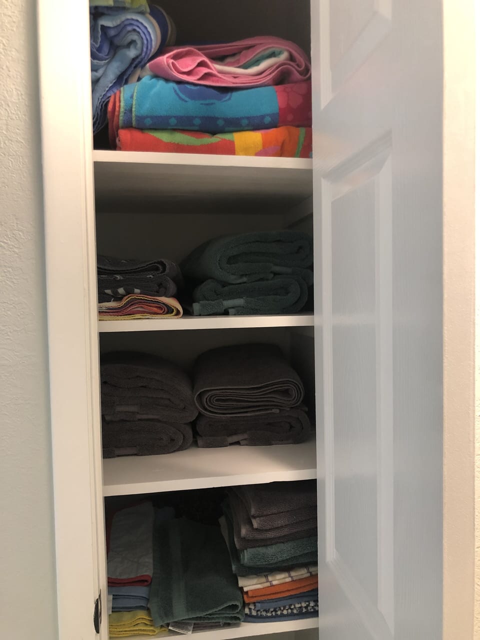 Linens closet