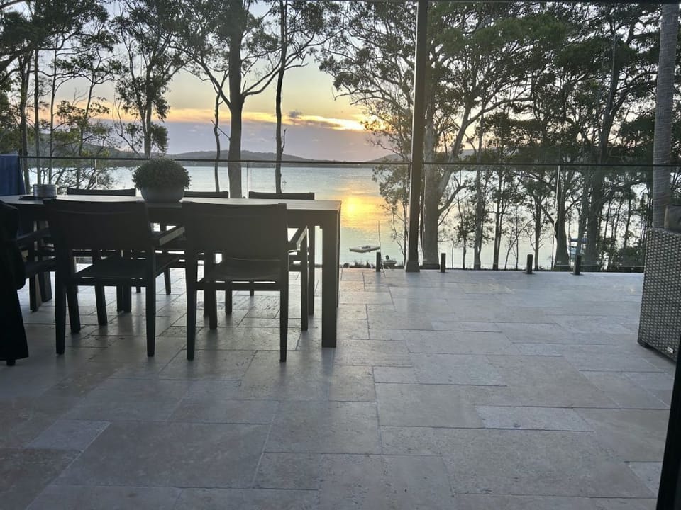Sunset from balcony
