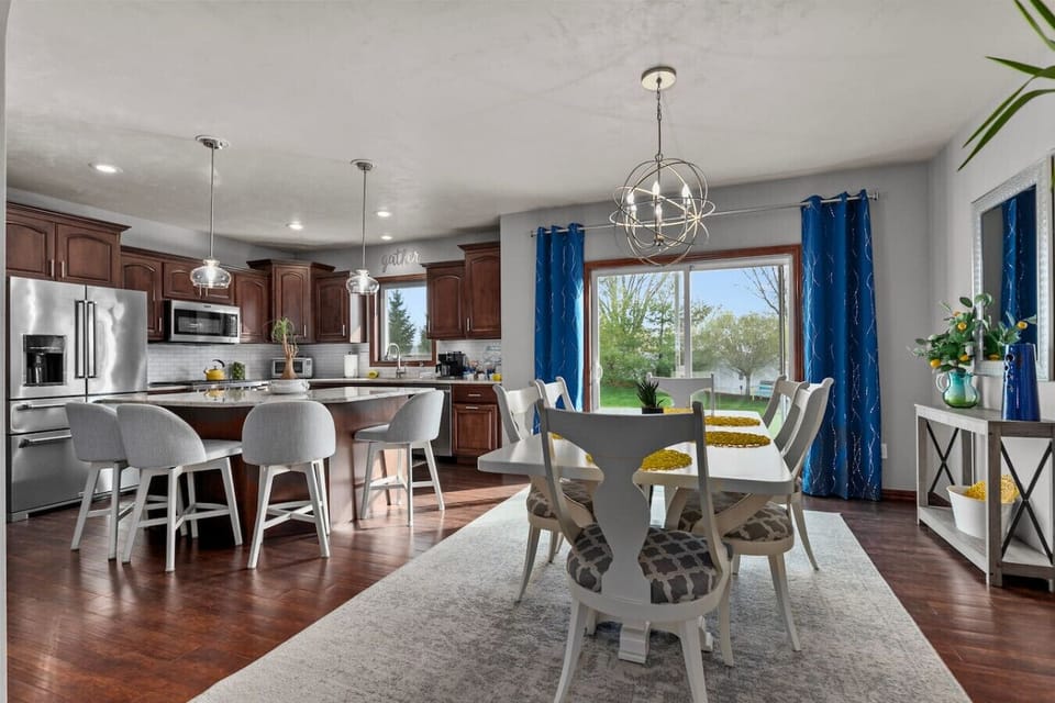 The unofficial family boardroom. Agendas include pancakes and planning fun.