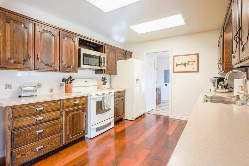 A beautifully crafted wooden cabinets adds warmth and elegance to your home.