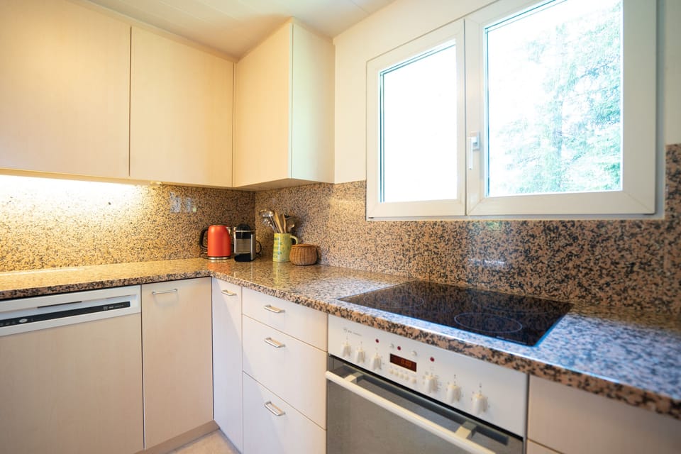 Kitchen with hob