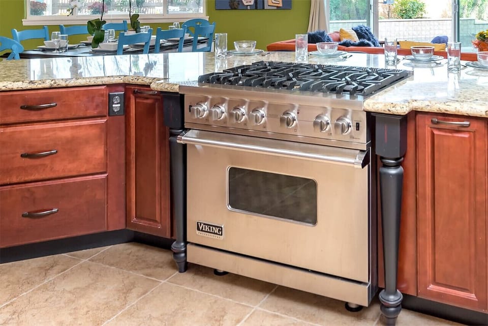 Viking stove and oven, perfect for any cooking enthusiast