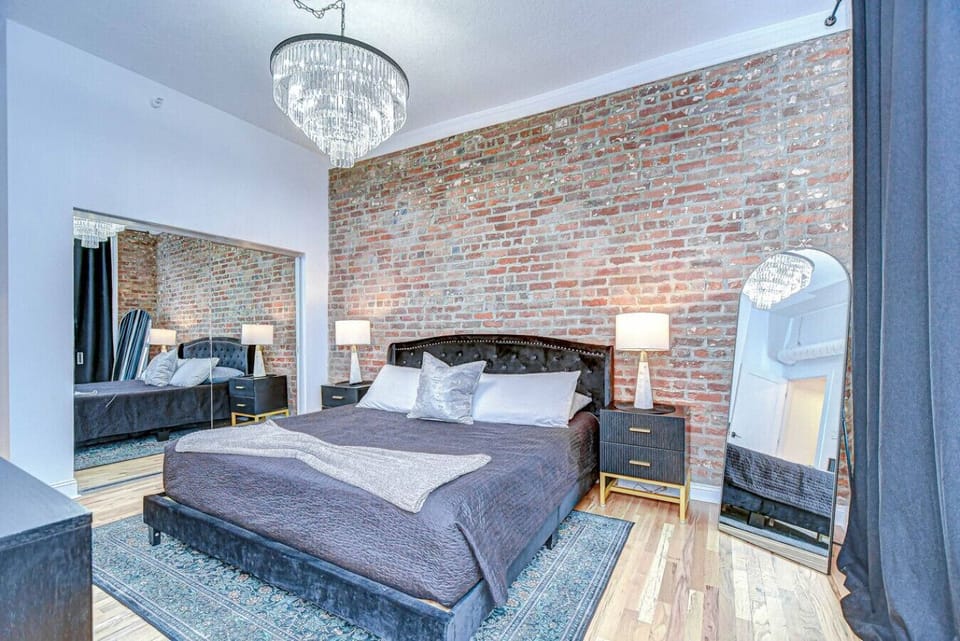 The master bedroom