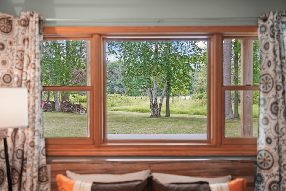 Beautiful lake views from each room