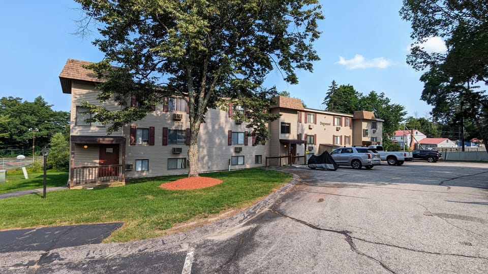 view of exterior of unit