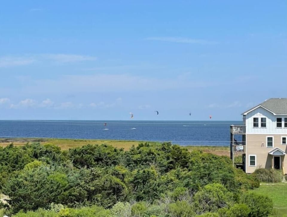 Watch the many kite/wind surfers, or join the fun from the sound access! 