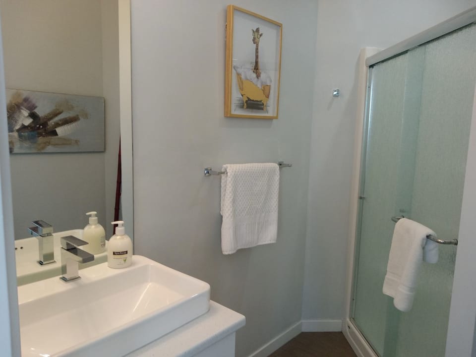 Well appointed bathroom