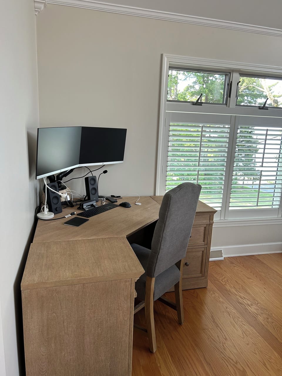 Master Bedroom Office Space