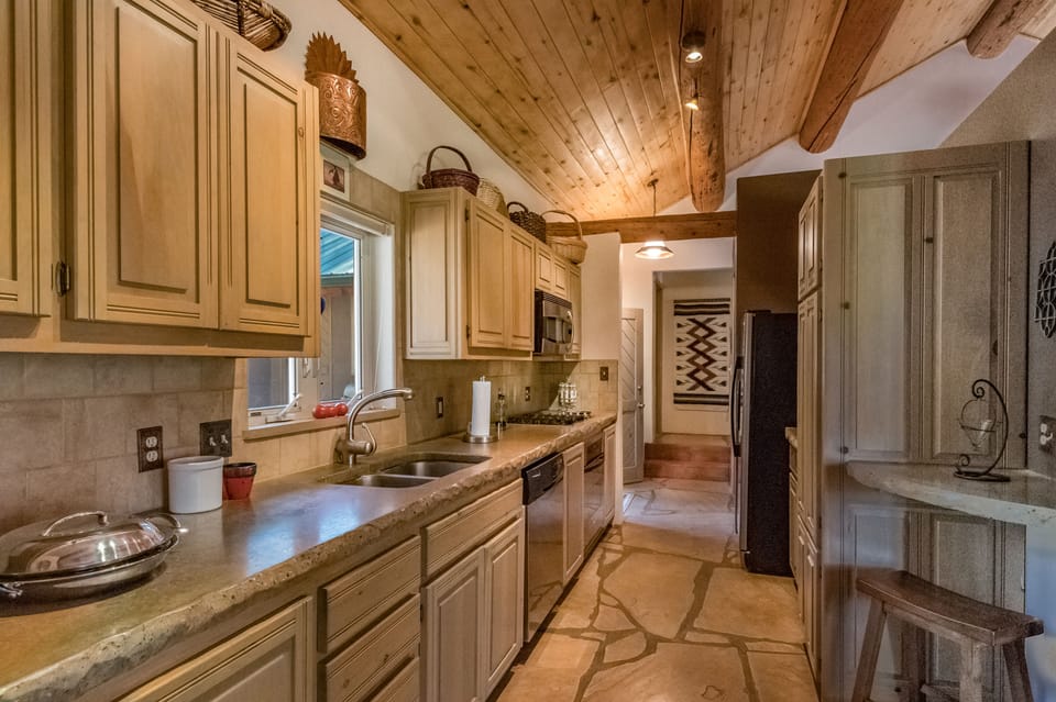 Well stocked kitchen