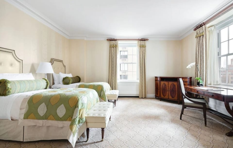 Stretch out with two beds and space to truly relax.