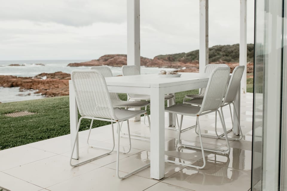Outside dining