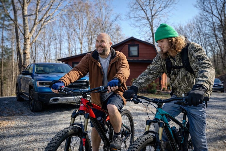 Family time comes easy when the mountains are your playground.