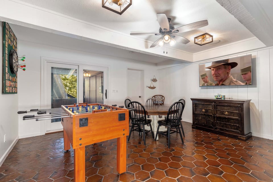 Game Room | Twin Daybed w/ Twin Trundle Bed | Foosball Table | Lower Level