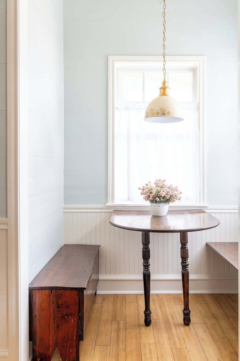 Breakfast nook.