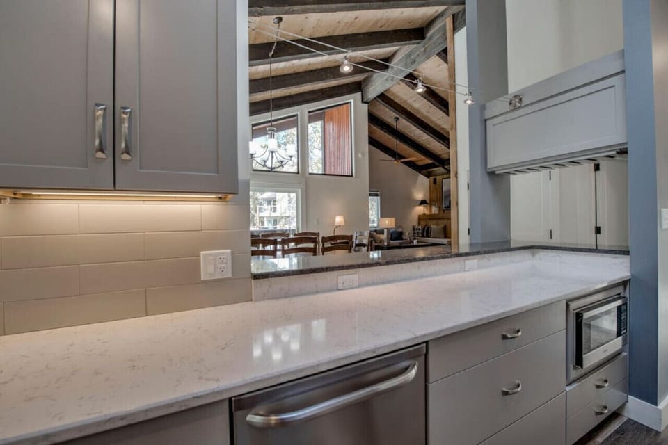 The open floor plan is ideal for family gatherings
