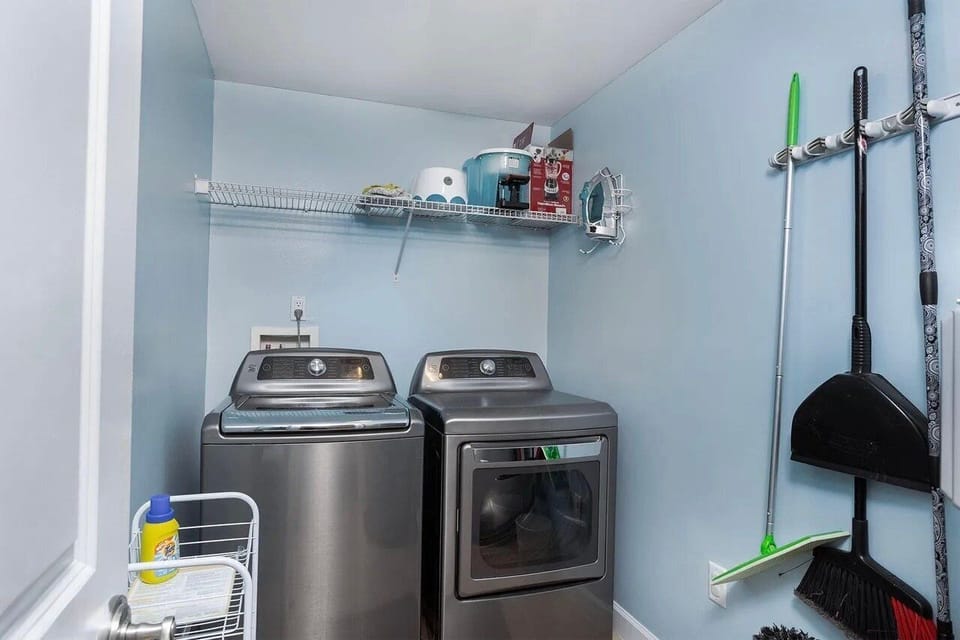 Washer and dryer machines for guest use