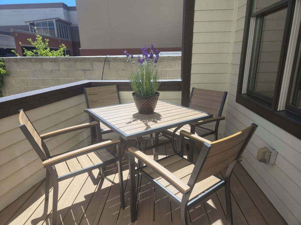 
Main patio off of living area.
