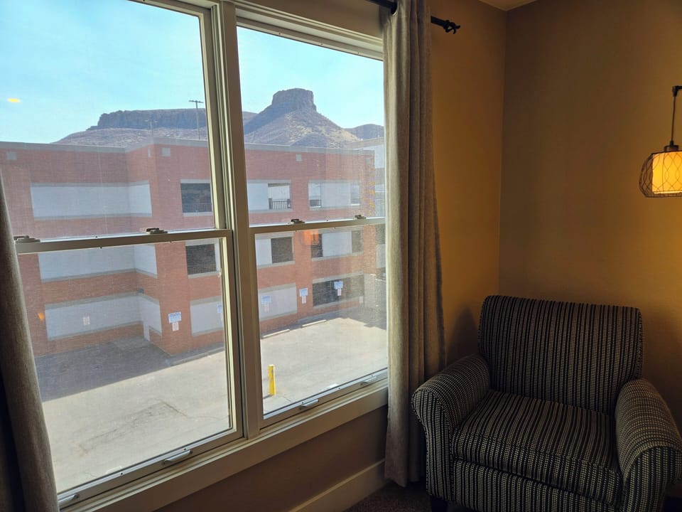 view from primary bedroom 