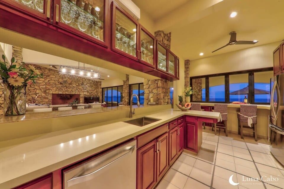 A gourmet chef's kitchen!