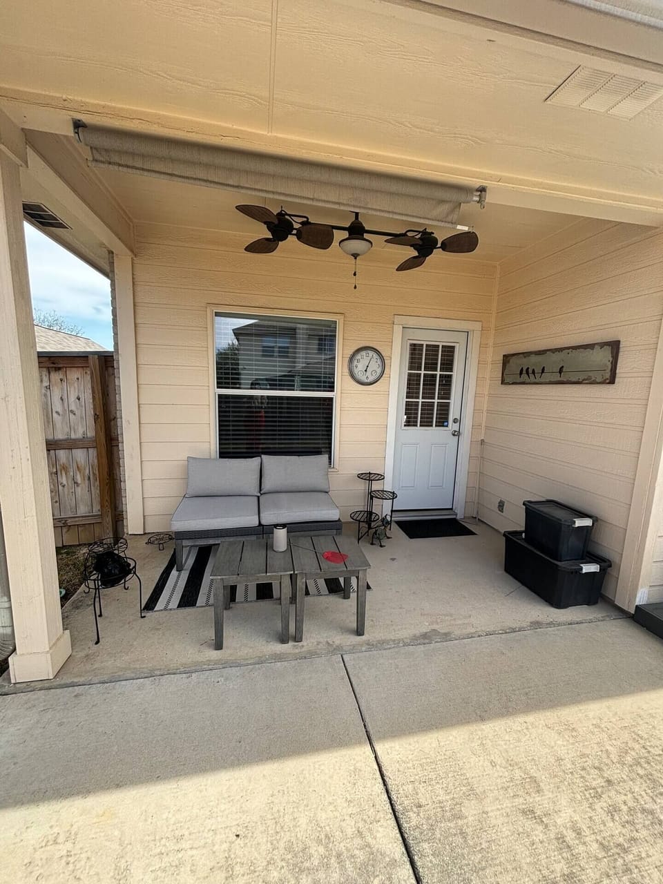 Back Patio