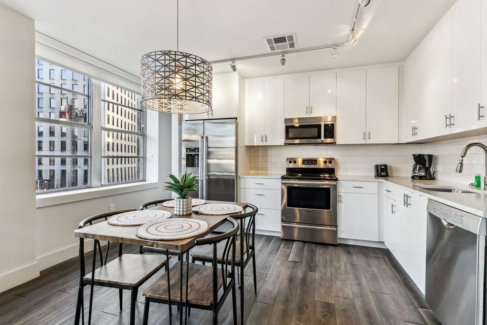 Kitchen and Dining Area