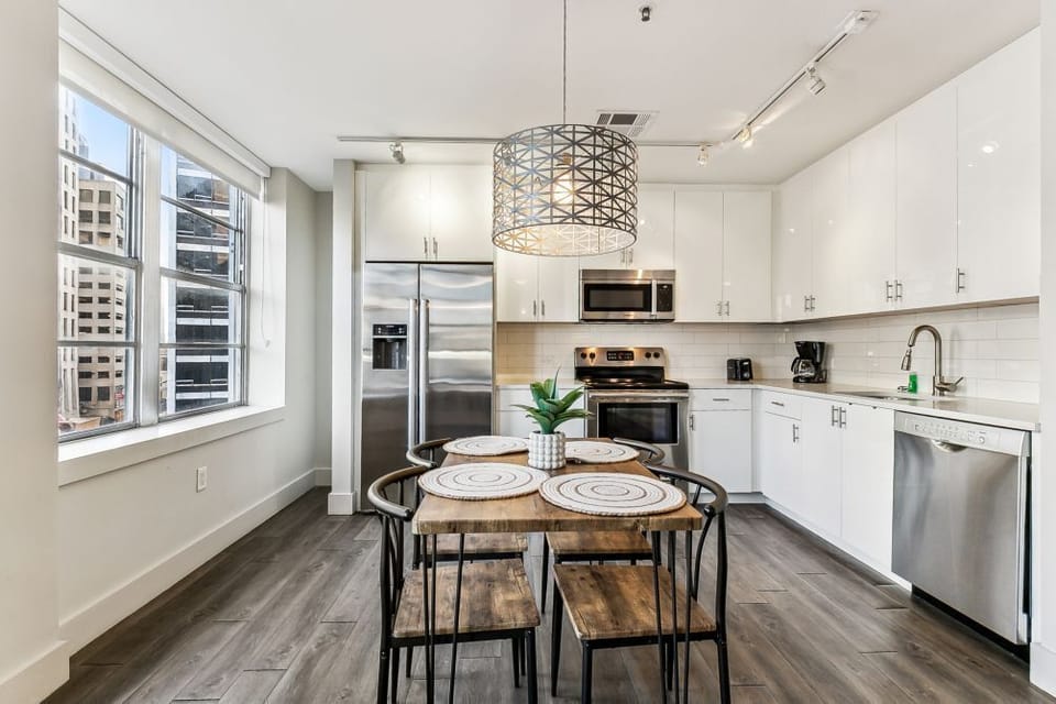 Kitchen and Dining Area