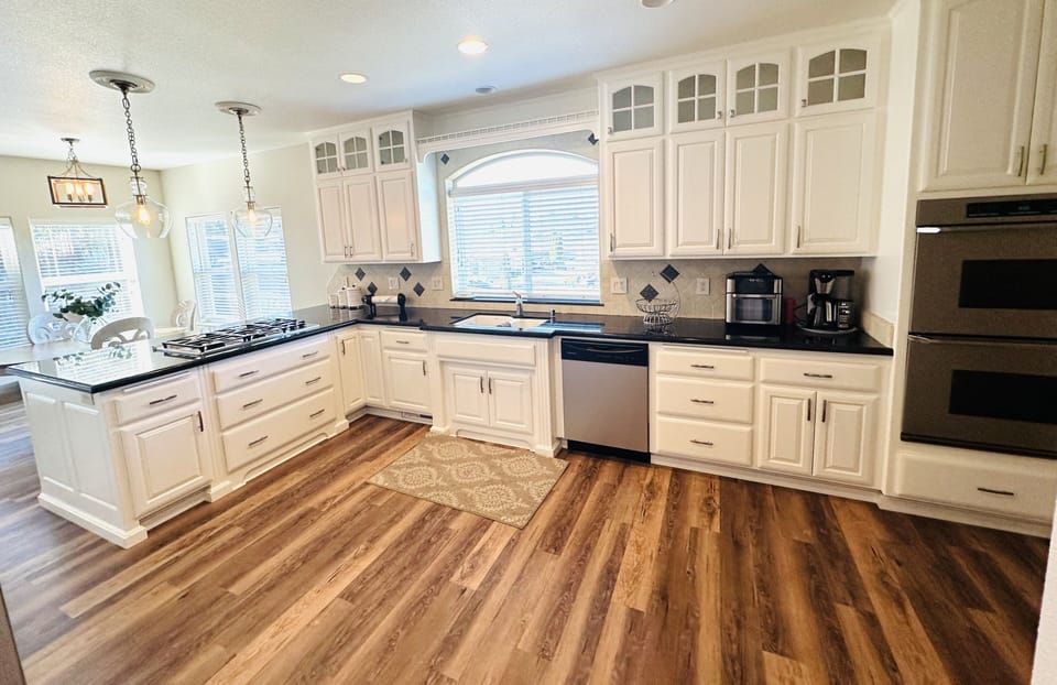 Large open kitchen