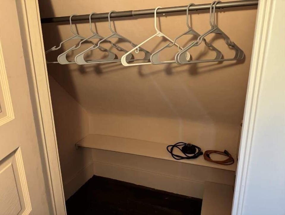 All rooms have closets!