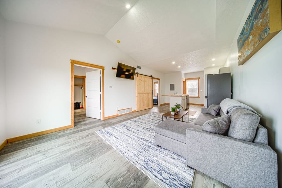 Living Room | Free WiFi | Central A/C & Heat | Smart TV | Balcony Access