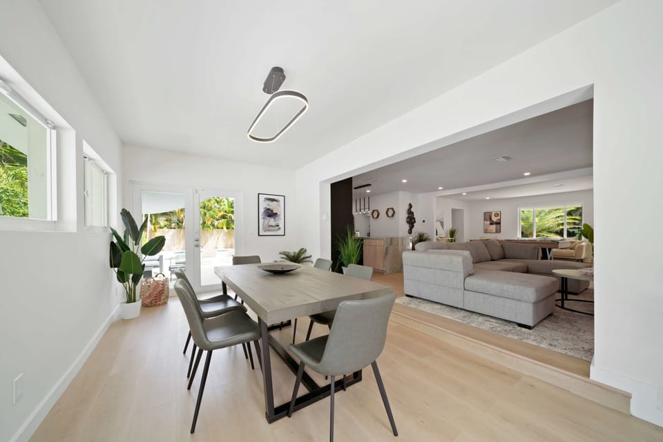 With lots of windows