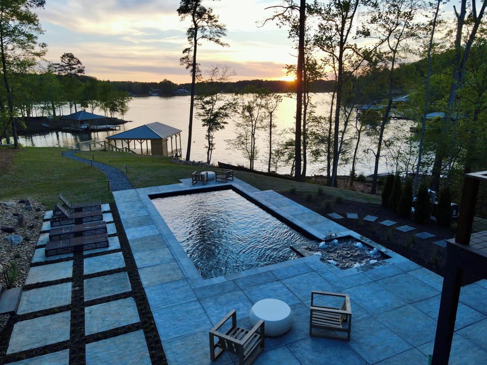 View from the back deck
