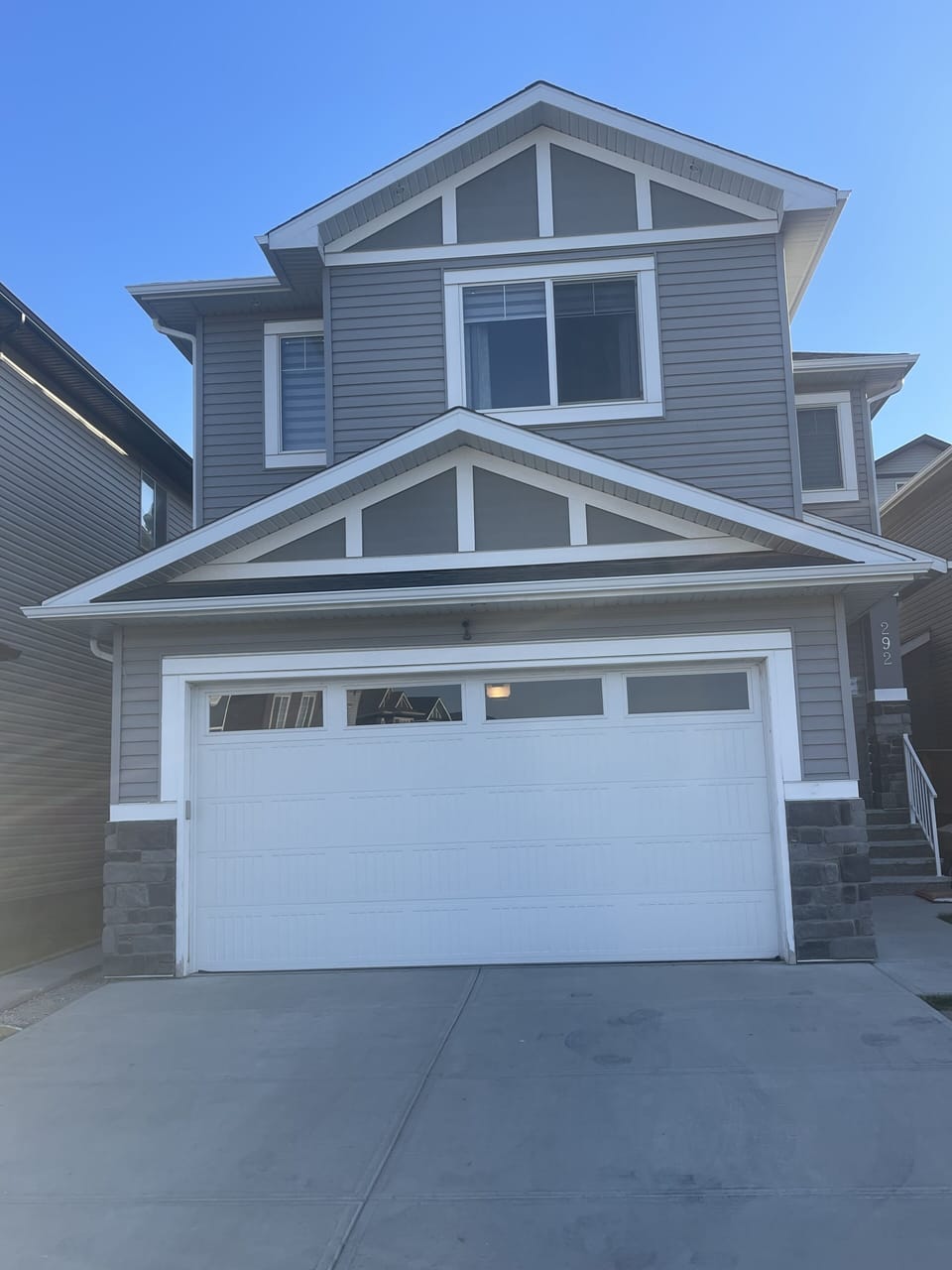 Front of the house view