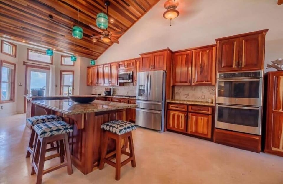 Fully equipped kitchen with everything you need while on your stay!