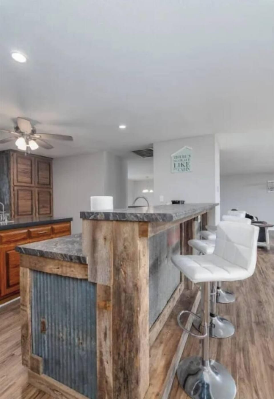 Kitchen #2 with bar seating