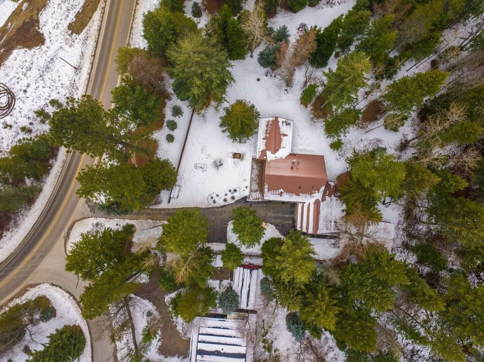 Ariel view of the Sandpoint Sanctuary. 