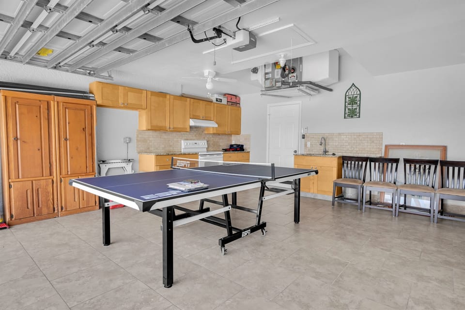 Pin pong game area
