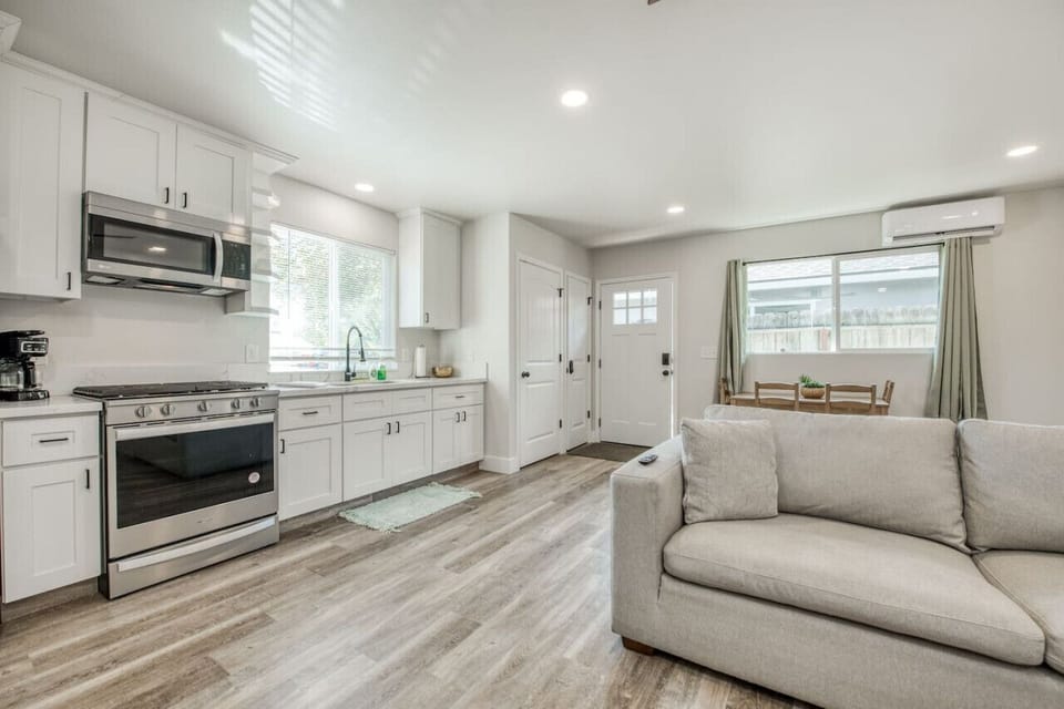 Open layout with modern touches for a comfortable stay