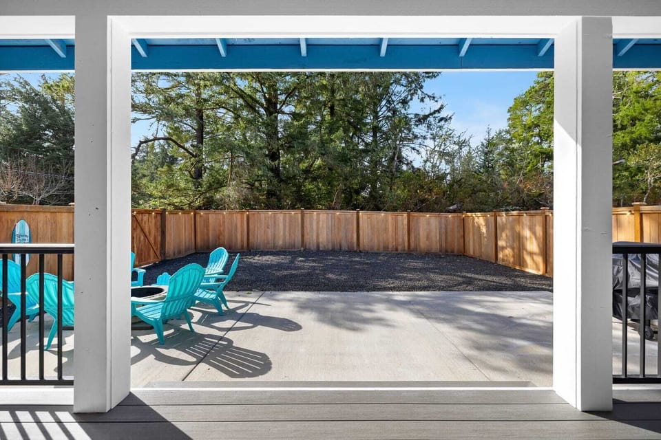 Back patio